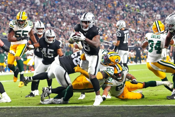 The Las Vegas Raiders are losing former All-Pro running back Josh Jacobs to free agency. He will sign with the Green Bay Packers.